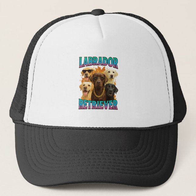 Labrador Retriever  Trucker Hat (Front)