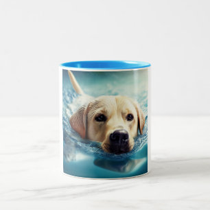 Labrador Retriever  Two-Tone Coffee Mug
