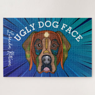 Labrador Retriever ugly dog face 1000 piece Jigsaw Puzzle