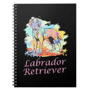 Labrador Retriever Watercolor Notebook