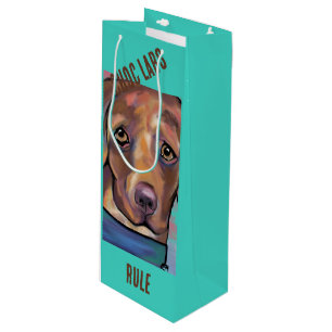 LABRADOR RETRIEVER WINE GIFT BAG