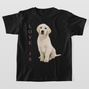 Labrador Retriever Women Men White Lab Mom Dad Dog T-Shirt