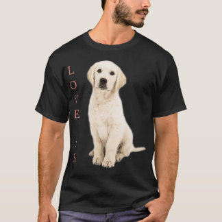 Labrador Retriever Women Men White Lab T-Shirt