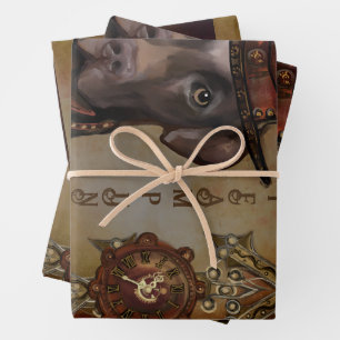 Labrador Retriever Wrapping Paper Sheet