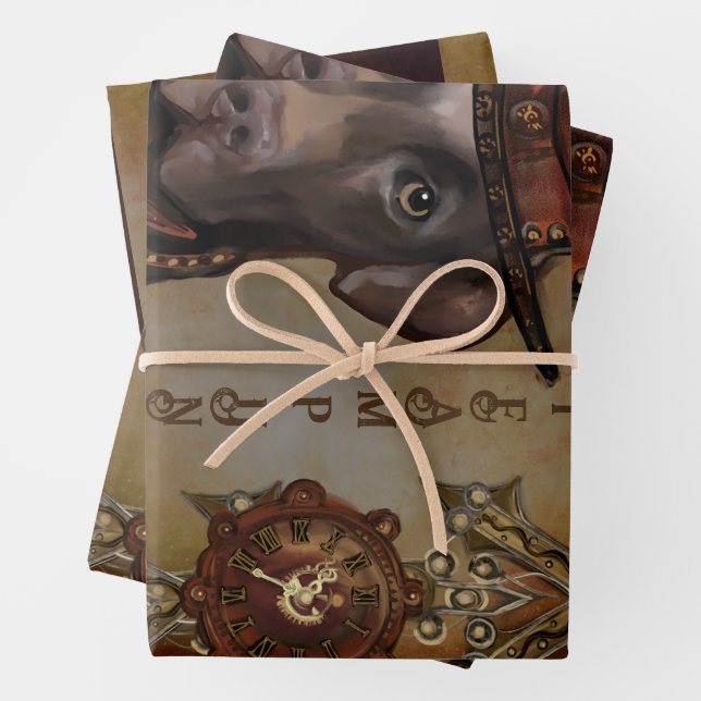 Labrador Retriever   Wrapping Paper Sheet (In situ)