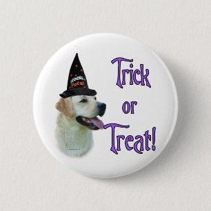 Labrador Retriever (yellow) Trick 2 Inch Round Button