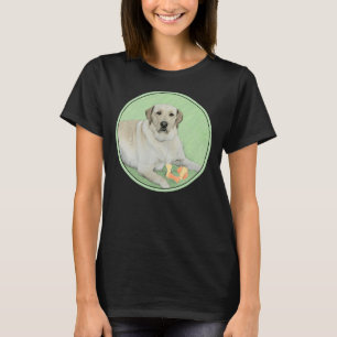 Labrador Retriever Yellow With Tennis Balls T-Shirt