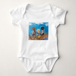 LABRADOR RETRIEVERS BABY BODYSUIT
