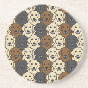 Labrador Retrievers Coaster