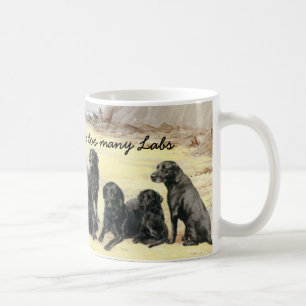 Labrador Retrievers On The Beach Mug