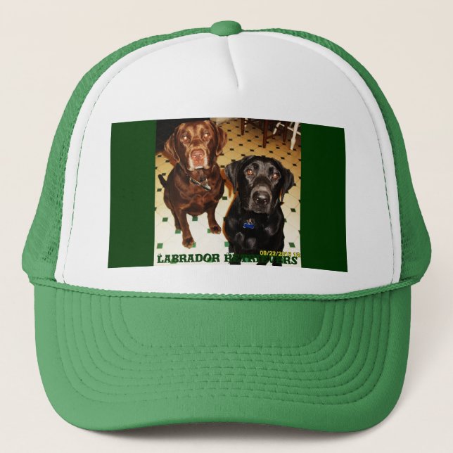 Labrador Retrievers Trucker Hat (Front)