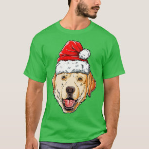Labrador Santa Christmas Kids Boys Girls Xmas Gift T-Shirt
