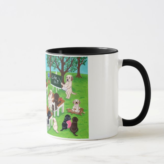 Labrador School Mug (Right)
