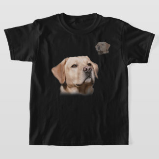 Labrador School Photo Funny Yellow Lab T-Shirt