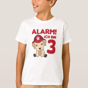 Labrador Three Three-year Fire Brigade T-Shirt