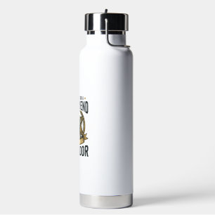 Labrador True Friend Vintage Dog Lover Design_1 Water Bottle