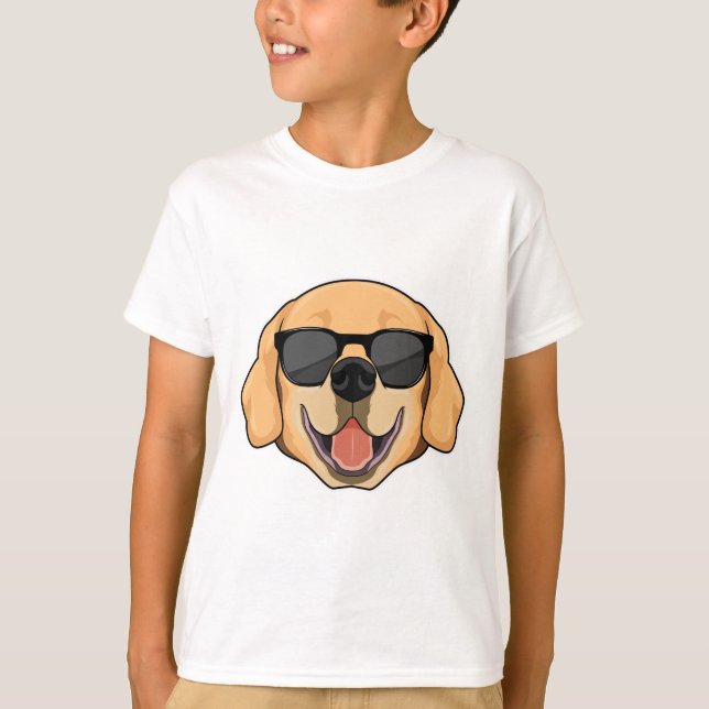 Labrador with Sunglasses T-Shirt (Front)