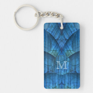 Labradorite Gems Monogramme Porte - clé