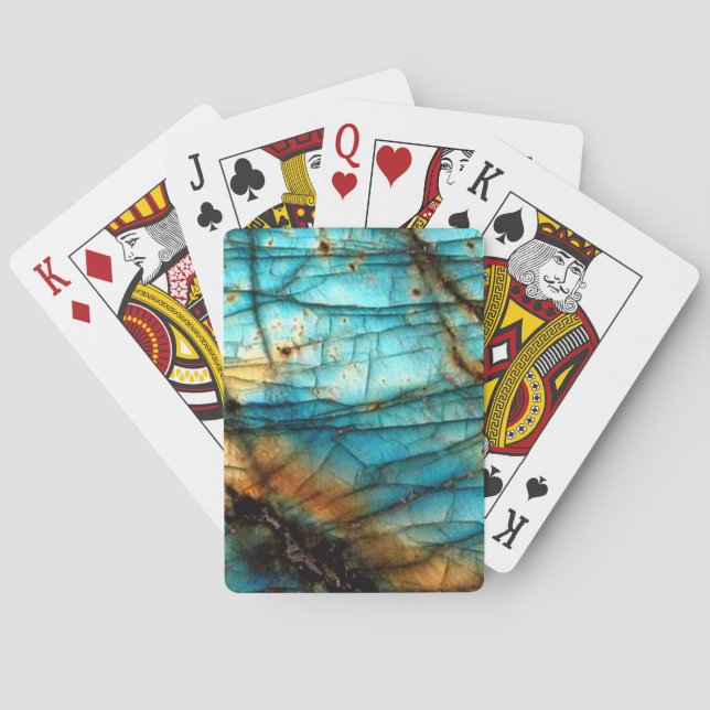 Labradorite Playing Cards (Back)
