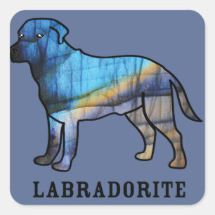 Labradorite Square Sticker
