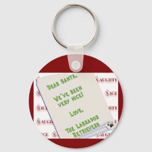 LabradorpluralNice Keychain