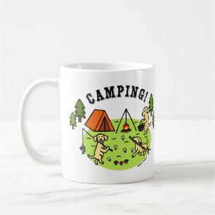 Labradors Jaunes Camping Mugs