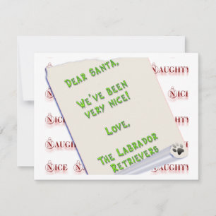 Labradors naught and nice