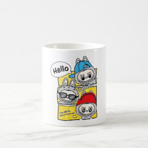 Labubu Monster Kids Coffee Mug