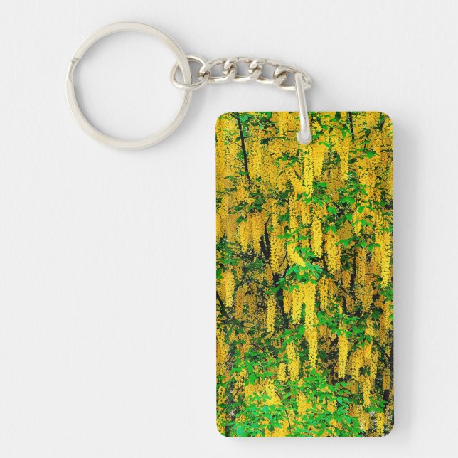 Laburnum alpinum keychain (Front)