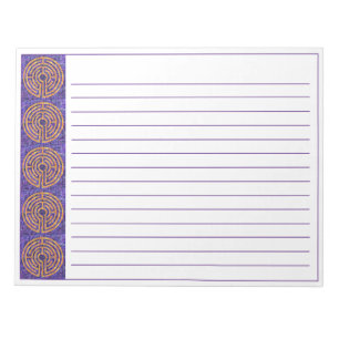 LABYRIINTHE MOSAÏQUE Bloc-notes 28x21,5 cm + Ligne