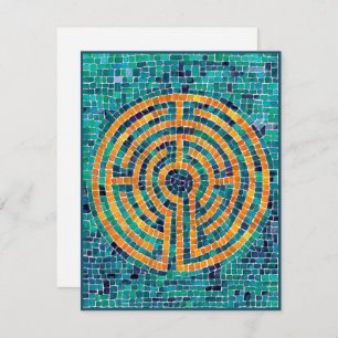 LABYRINTH II 4.25x5.5 Flat Card 