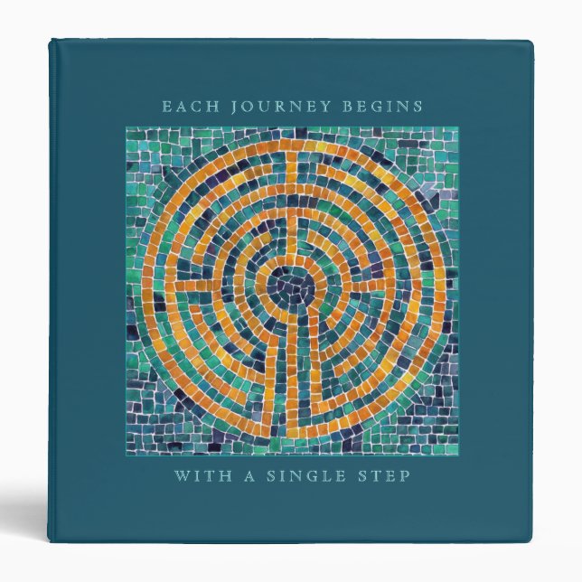 LABYRINTH II Binder - Green (Front)