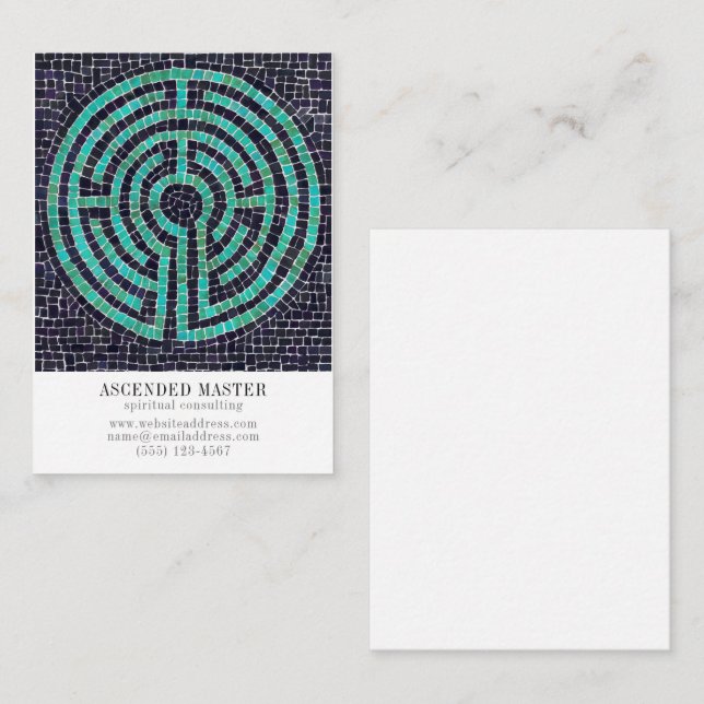 LABYRINTH III 3.5x2.5 Business Card  (Front/Back)