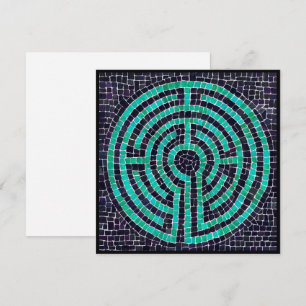 LABYRINTH III 5.25" Square Flat Card 