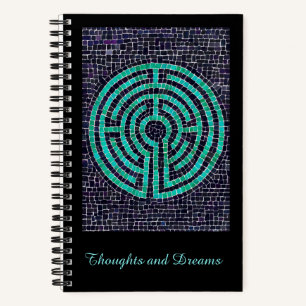 LABYRINTH III 5.5x8.5 Spiral Notebook 