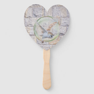 Labyrinth It’s Only Forever Wedding Owl Hand Fan