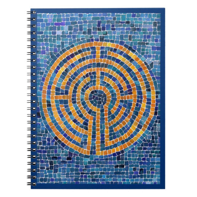 LABYRINTH IV 6,5x8,75 Carnet spiral (Devant)