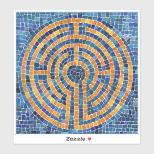LABYRINTH IV 8x8 Vinyl Sticker