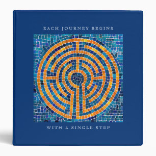 LABYRINTH IV Binder - Blue