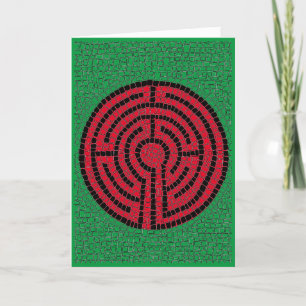 LABYRINTH IX Christmas Card