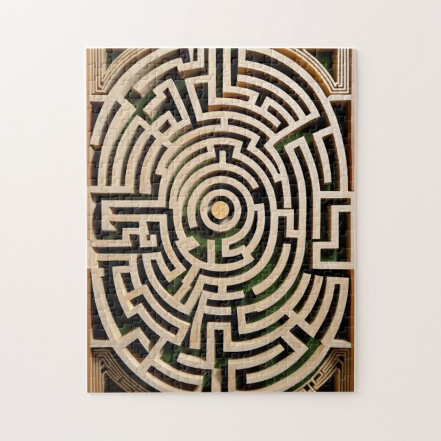 Labyrinth Jigsaw Puzzle (Vertical)