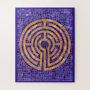 LABYRINTH MOSAIC 16x20 Grosses pièces Puzzle