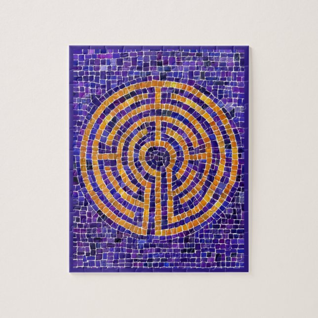LABYRINTH MOSAIC 8x10 Puzzle (Vertical)