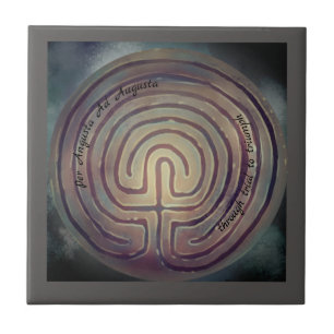 Labyrinth Symbol Tile