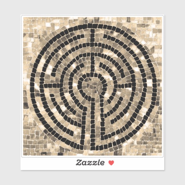 LABYRINTH V 6x6 Vinyl Sticker (Sheet)