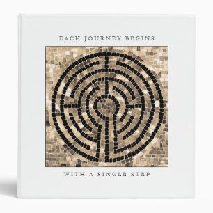 LABYRINTH V Binder - White