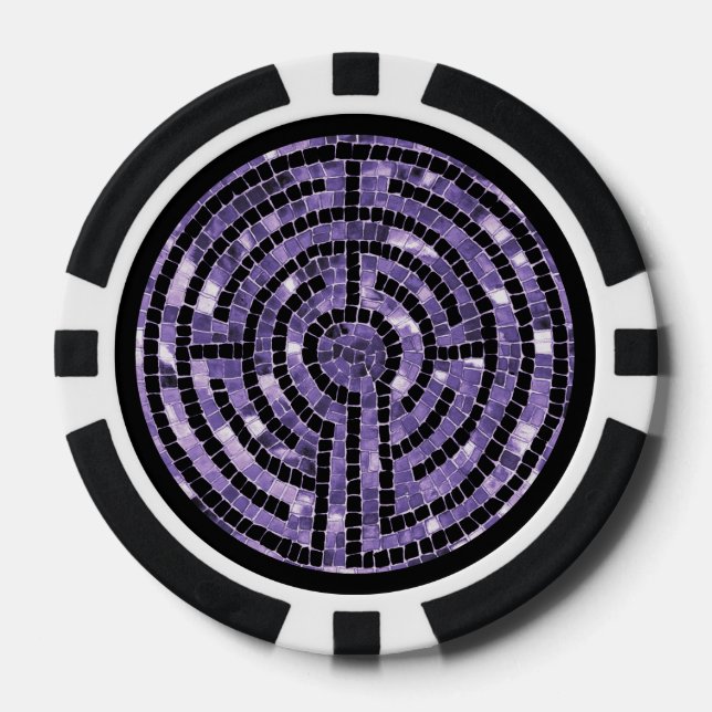 LABYRINTH VI Poker Chips (Front)