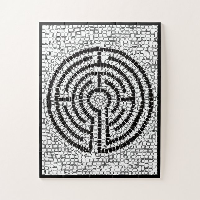 LABYRINTH VII 11x14 Grande Pièces Puzzle (Vertical)