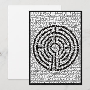 LABYRINTH VII 5x7 Flat Card II