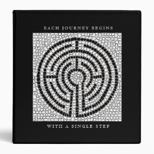 LABYRINTH VII Binder - Black